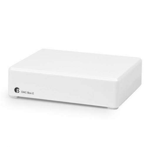 Pro-Ject Dac Box E, D/A-omformer hvit i gruppen Mediespillere / DAC hos Ljudfokus (10203010003W)