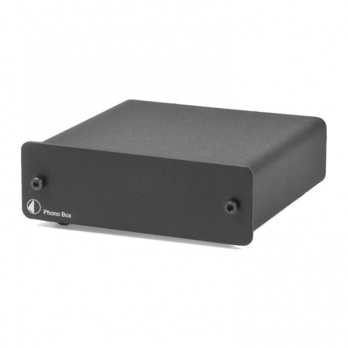 Pro-Ject Phono Box, RIAA-trinn for platespiller svart i gruppen Vinyl / RIAA-trinn hos Ljudfokus (10203010192)