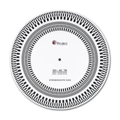 Pro-Ject Strobe It, stroboskopskive for platespiller i gruppen Vinyl / Platespillertilbehør hos Ljudfokus (10203020032)