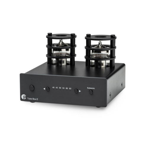 Pro-Ject Tube Box E RIAA-trinn med ECC83-rør, svart i gruppen Vinyl / RIAA-trinn hos Ljudfokus (102060987)