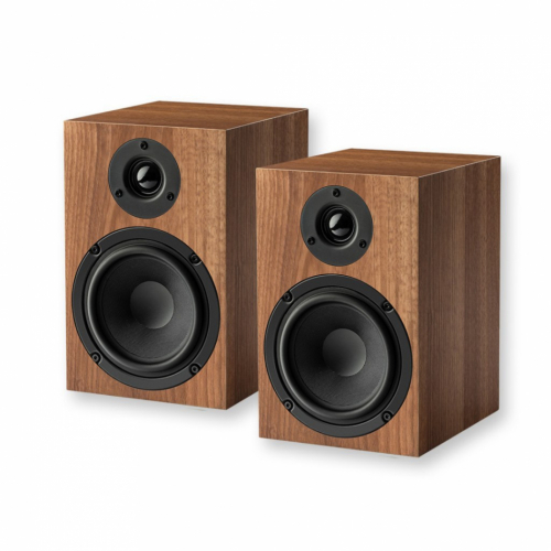 Pro-Ject Speaker Box 5E stativhøyttalere, valnøtt par i gruppen Høyttalere / Stativhøyttalere hos Ljudfokus (102SB5EWA)
