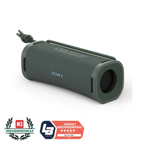 Sony ULT Field 1 bærbar Bluetooth-høyttaler, Forest Grey i gruppen Høyttalere / Bluetooth-høyttalere hos Ljudfokus (120SRSULT10G)