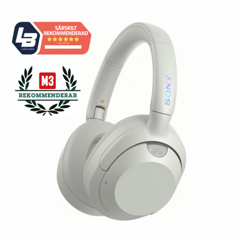 Sony ULT Wear WH-ULT900N over-ear hodetelefon med støyreduksjon, hvit i gruppen Hodetelefoner / Trådløse hodetelefoner hos Ljudfokus (120WHULT900NBW)