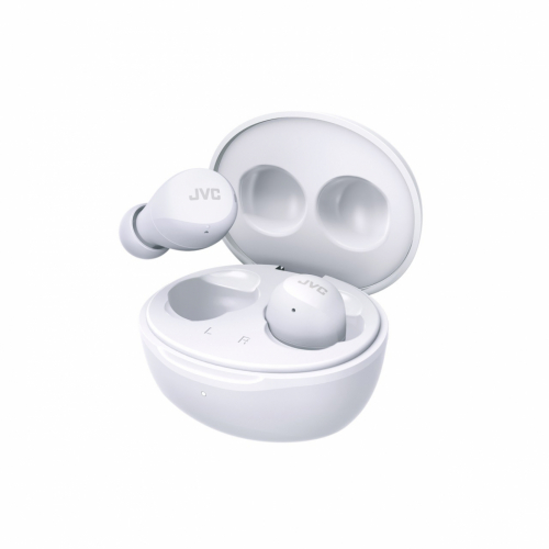JVC HA-A6T Gumy Mini True Wireless in-ear hodetelefoner, hvit i gruppen Hodetelefoner / Trådløse hodetelefoner hos Ljudfokus (130HAA6TW)