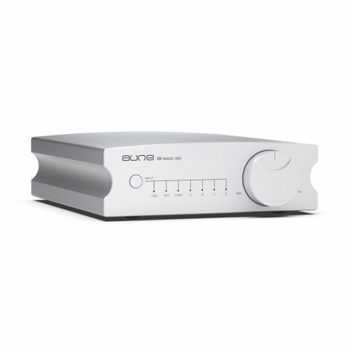 Aune X8 XVIII Magic kompakt DAC med forforsterkerutgang, sølv i gruppen Mediespillere / DAC hos Ljudfokus (142X8DACS)