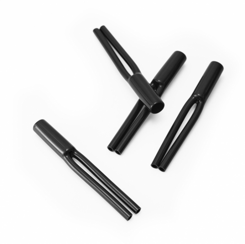 NorStone Black Speaker Cable Jacket, kabelbukser med ben 4-pakning i gruppen Kabler / Styling hos Ljudfokus (143NORKITCABJACBK)