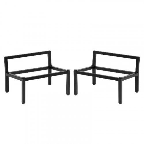Norstone Vintage Stand, høyttalerstativ svart par i gruppen Møbler & fester / Høyttalerstativer hos Ljudfokus (143NORVINSTAB)