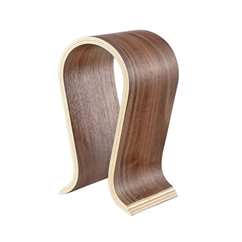 NorStone Wooden Headphone Stand, valnøtt i gruppen Hodetelefoner / Hodetelefontilbehør hos Ljudfokus (143NORWOOHEASTA)