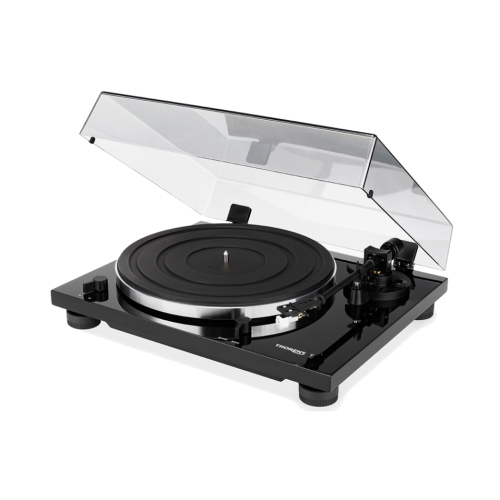 Thorens TD 201 platespiller med Audio Technica AT3600-pickup, svart i gruppen Vinyl / Platespillere hos Ljudfokus (143TD201B)