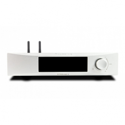 NuPrime Omnia Stream-9 nettverksspiller med AirPlay 2, sølv i gruppen Multiroom / Nettverksstreamere hos Ljudfokus (146STREAM9S)