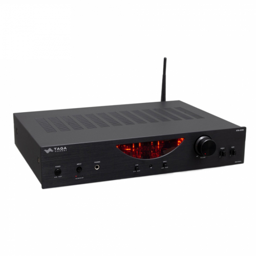 TAGA Harmony HTA-600B rørbestykket stereoforsterker med Bluetooth, svart i gruppen Forsterkere / Stereoforsterkere hos Ljudfokus (148HTA600B)
