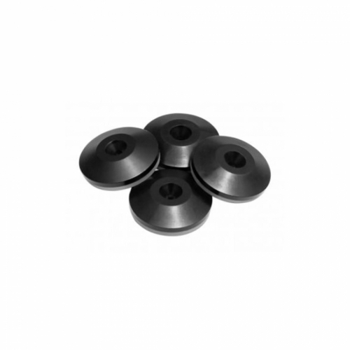 Taga Harmony TSK-01 spikesunderlag 4-pack, svarte i gruppen Øvrig / Vibrasjonsdemping hos Ljudfokus (148TSK01B)
