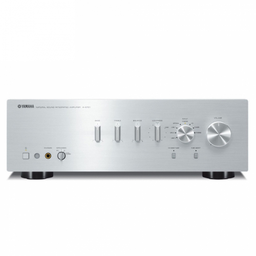 Yamaha A-S701 II stereoforsterker med DAC og RIAA-trinn, sølv i gruppen Forsterkere / Stereoforsterkere hos Ljudfokus (159AS701SL2)