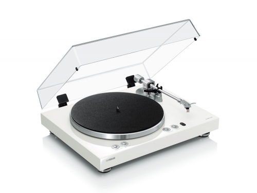 Yamaha MusicCast Vinyl 500 platespiller med nettverk, hvit i gruppen Vinyl / Platespillere hos Ljudfokus (159ATTN503WH)