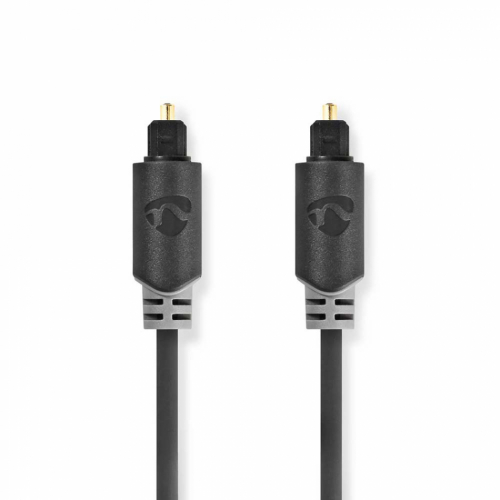 Nedis CAB-W25000 optisk lydkabel Toslink i gruppen Kabler / Digitale lydkabler hos Ljudfokus (176CABW25000)
