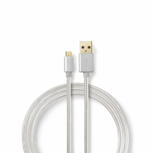 Nedis USB 2.0 USB-A til micro B-kabel i gruppen Kabler / Digitale lydkabler hos Ljudfokus (176CCTB60500AL)