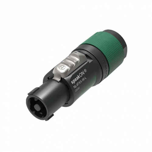 Neutrik NL4FXX-W-L SpeakON 4-polet kontakt til høyttaler, stykk i gruppen Kabler / Kontakter & adaptere hos Ljudfokus (176NL4FXXWL)