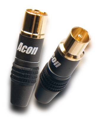 Supra Acon Aerial-kontakter (hann+hunn) i gruppen Kabler / Kontakter & adaptere hos Ljudfokus (215ACONFM)