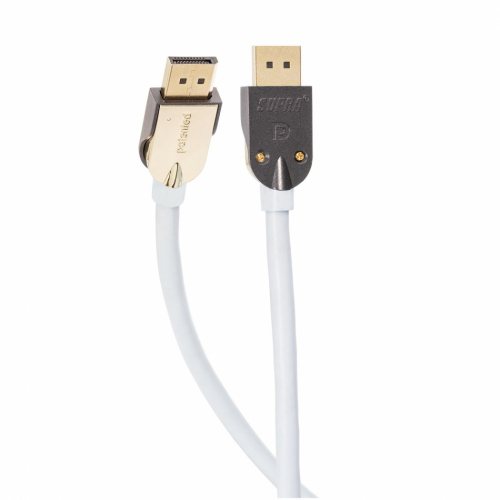 Supra High Speed DisplayPort-kabel mkII 8K DP-DP Male i gruppen Kabler / Digitale lydkabler hos Ljudfokus (215DPDPMALEB)