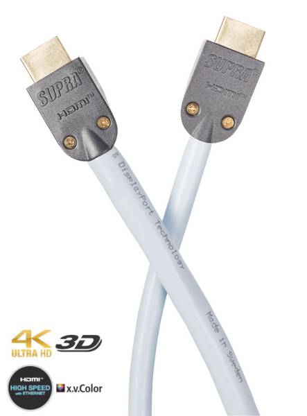 SUPRA HDMI HD5 A/V, HDMI-kabel i gruppen Kabler / HDMI-kabler hos Ljudfokus (215HDMIHDAV)