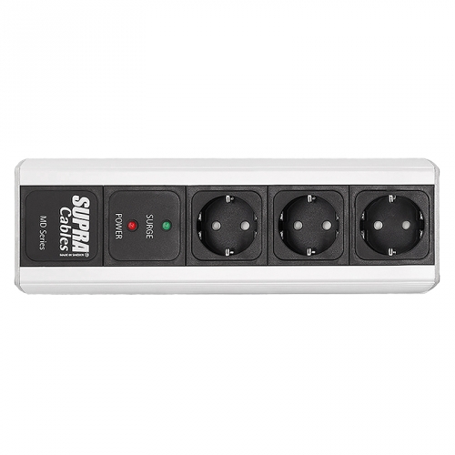Supra MD03 MK3 SP, grenuttak med NIF-filter & overspenningsvern i gruppen Øvrig / Strømprodukter - strømfiltre hos Ljudfokus (215MD03MKIIISP)