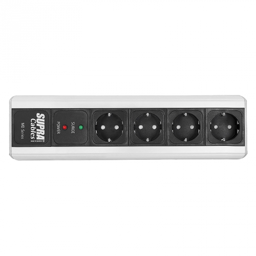 Supra MD04 MK3 SP, grenuttak med NIF-filter & overspenningsvern i gruppen Øvrig / Strømprodukter - strømfiltre hos Ljudfokus (215MD04MKIIISP)