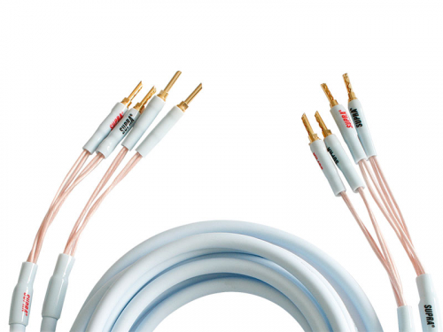 Supra XL Annorum, terminert høyttalerkabel single-wire stereopar i gruppen Kabler / Høyttalerkabler hos Ljudfokus (215XLANNORUMSW)