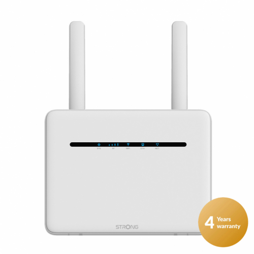 Strong Router 1200 trådløs Dual-band 4G+ LTE-ruter 1200 Mbit/s i gruppen Installasjonslyd / Nettverk hos Ljudfokus (260ROUTER1200)