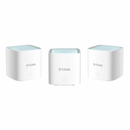 D-Link Eagle Pro AI AX1500 Meshsystem, 3-pakning i gruppen Installasjonslyd / Nettverk hos Ljudfokus (262M153)