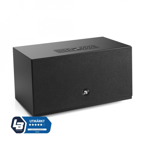 Audio Pro C10 MKII W WiFi-høyttaler med Chromecast & AirPlay 2, svart i gruppen Multiroom / Trådløse høyttalere hos Ljudfokus (287C10MKIIWB)