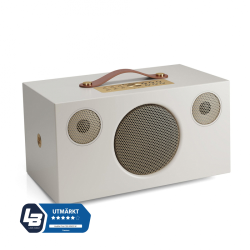Audio Pro C10 MKII W WiFi-høyttaler med Chromecast & AirPlay 2, Dune Classic i gruppen Multiroom / Trådløse høyttalere hos Ljudfokus (287C10MKIIWDC)