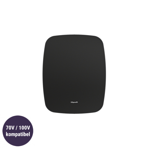 Klipsch PSM-450-T værbestandig høyttaler 100V-kompatibel, svart stk i gruppen Installasjonslyd / Værbestandige høyttalere hos Ljudfokus (288PSM450TB)