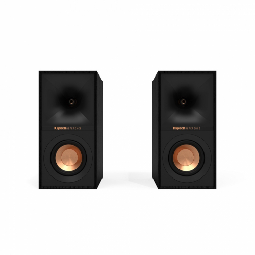Klipsch R-40M hornladede stativhøyttalere, svart par i gruppen Høyttalere / Stativhøyttalere hos Ljudfokus (288R40M)