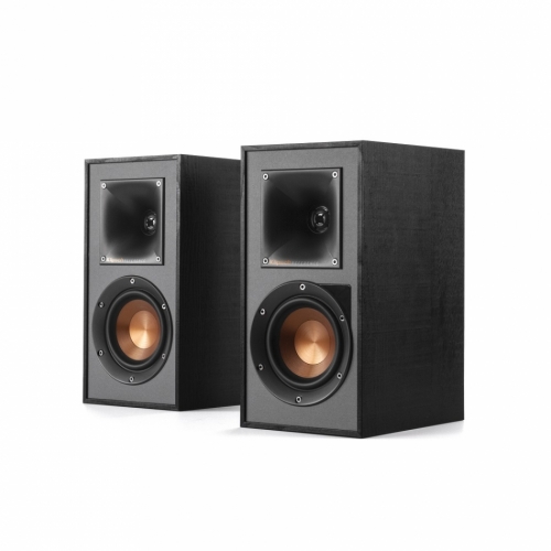 Klipsch R-41PM aktive høyttalere med Bluetooth, RIAA-trinn & DAC, svart par i gruppen Høyttalere / Aktive stereohøyttalere hos Ljudfokus (288R41PM)