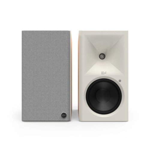 Klipsch The Sevens II streaminghøyttalere med HDMI, Dolby Atmos & Dirac Live, eik par i gruppen Høyttalere / Aktive stereohøyttalere hos Ljudfokus (288THESEVENSIIRO)