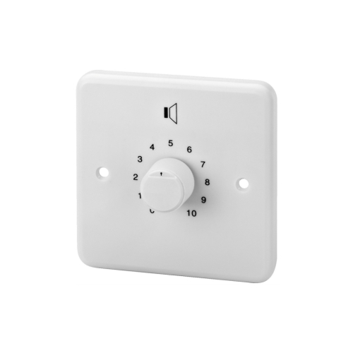 Monacor ATT-2100/WS volumkontroll for 100V-system, 100 Watt i gruppen Installasjonslyd / Installasjonstilbehør hos Ljudfokus (290ATT2100WS)