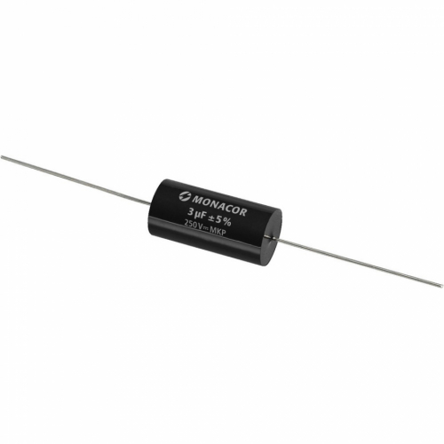 Monacor MKPA-30 filmkondensator polypropylen 3.0 uF, 250V i gruppen Byggesett / Delefiltre hos Ljudfokus (290MKPA30)