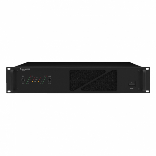 Monacor PA-2240 effektforsterker for stereobruk, 70/100V-kompatibel i gruppen Installasjonslyd / Installasjonsforsterkere hos Ljudfokus (290PA2240)