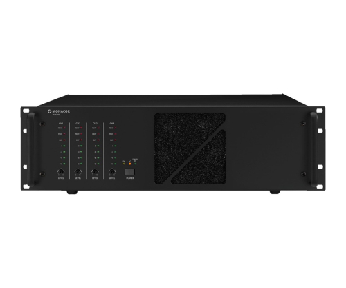 Monacor PA-4240 kommersiell effektforsterker for 70/100V i gruppen Installasjonslyd / Installasjonsforsterkere hos Ljudfokus (290PA4240)