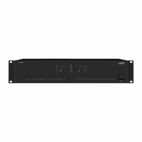 IMG Stageline STA-1000D PA-effektforsterker med Pascal-moduler, 2x280 Watt i gruppen Installasjonslyd / Installasjonsforsterkere hos Ljudfokus (290STA1000D)