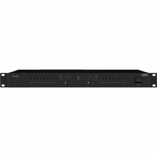 IMG Stageline STA-400D PA-effektforsterker med Hypex-moduler, 2x180 Watt i gruppen Installasjonslyd / Installasjonsforsterkere hos Ljudfokus (290STA400D)