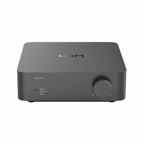 WiiM Vibelink Amp stereoforsterker med DAC, mørkegrå i gruppen Forsterkere / Stereoforsterkere hos Ljudfokus (312VIBELINKAMPSG)