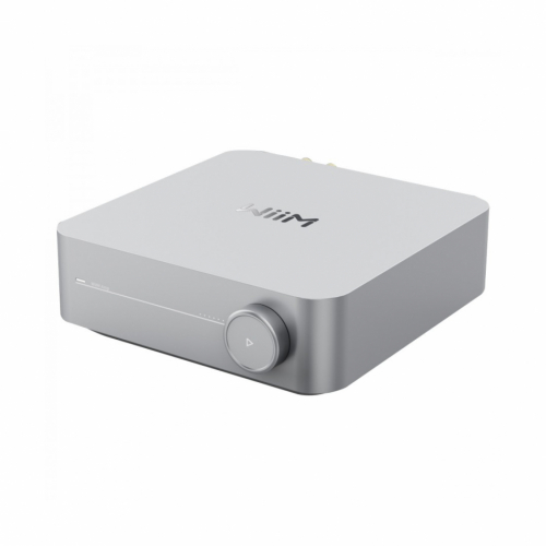 WiiM Amp strømmeforsterker med Chromecast & HDMI ARC, sølv i gruppen Multiroom / Streamingforsterkere hos Ljudfokus (312WIIMAMPS)