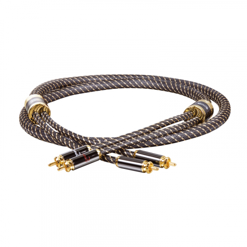 Dynavox Black Line RCA lydkabel i gruppen Kabler / Analoge lydkabler hos Ljudfokus (320207479VAR)