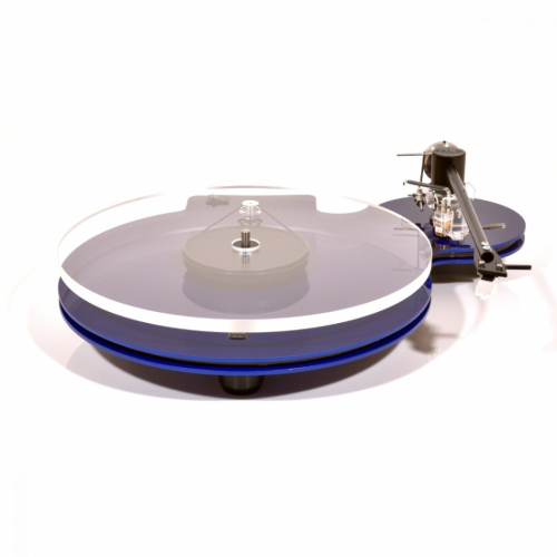 Edwards Audio Apprentice TT platespiller med C50 MM-pickup, blå i gruppen Vinyl / Platespillere hos Ljudfokus (320APPTTC50BL)