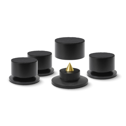 Dynavox BA-4 High End spikesabsorber, 4-pakning svart i gruppen Øvrig / Vibrasjonsdemping hos Ljudfokus (320BA4B)
