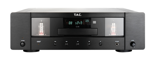 T.A.C C-35 rørbestykket CD-spiller, svart i gruppen Mediespillere / CD-spillere hos Ljudfokus (320C35B)