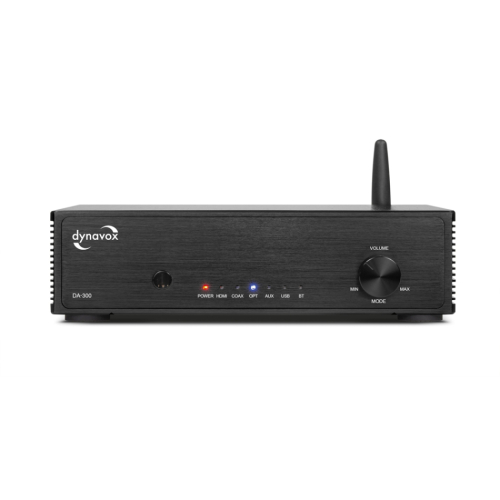 Dynavox DA-300 kompakt forsterker med HDMI ARC & Bluetooth, svart i gruppen Forsterkere / Stereoforsterkere hos Ljudfokus (320DA300B)