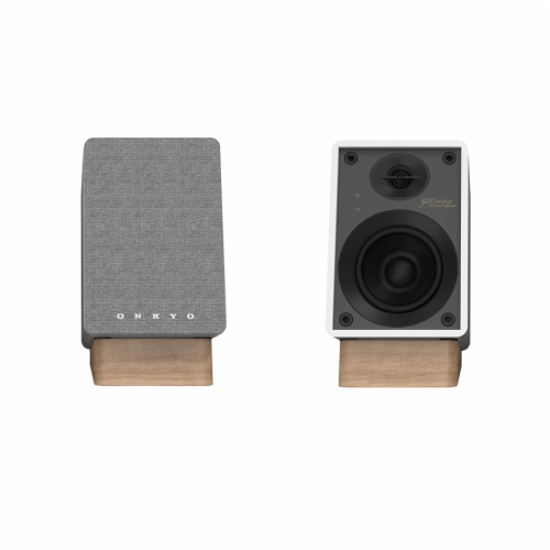 Onkyo GX-10DB aktive stereohøyttalere med Bluetooth, hvitt par i gruppen Høyttalere / Aktive stereohøyttalere hos Ljudfokus (350GX10DBW)