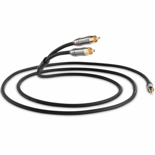 QED Performance J2J Graphite 3.5mm-2RCA lydkabel i gruppen Kabler / Analoge lydkabler hos Ljudfokus (400QE6500VAR)